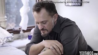 Stepdad Punishes Teen Kenzie Reeves With Rough Doggystyle & Blowjob