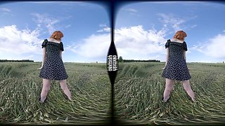 Emma Having Fun Outdoors