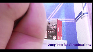Zoey Portland Shows off Her Sexy Stepmom Body in the Bathroom!and Sees How Many Fingers She Can Fit in Her Tight Pink Pussy This