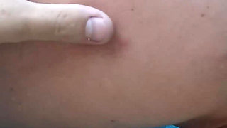 Angela White Getting Her Tight Holes Fucked by the Pool