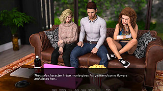 Nursing back to pleasure: watching movie with the girls ep 34