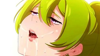 Hentai chick enjoys anal sex at the gym