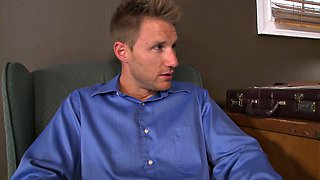 Horny Granny Bea Cummins Pounds Young Lawyer in His Office