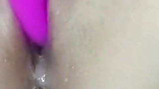 Squirting and Creamy Pussy Close up.