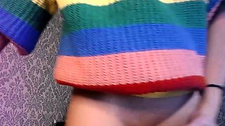 Cute amateur webcam teen girl toying pussy on webcam