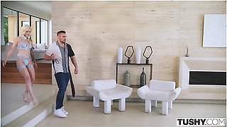 Submissive Beauty Alex Is Dominated In Dp With Alex Grey, Dante Colle And Christian Clay