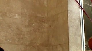 Smashed with BBC in her bathroom