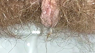 You Are My Toilet, You Are My Cleaner for Licking My Hairy Pussy