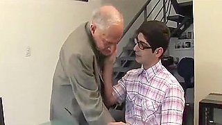 Grandpa Nails Young Twink