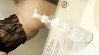 I Fuck an Arebe on a Plane, She Sucks My Cock and I Destroy It in the Bathroom