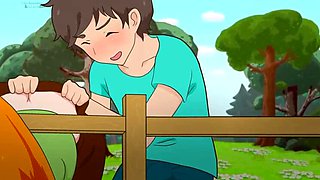 Grandma Ine Turns Young & Fucks Grandpa Shozo - Hentai MILF & Grandpa Rejuvenated Cartoon Parody!