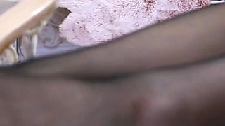 Transparent Heels Teasing and Dangling - Sheer Nylons and Slow Foot Play