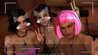 Become A Rock Star Two Sluts And One Huge Cock Threesome Ep 43