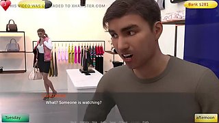 Hot Indian Granny Gets Creampied in Public While Lingerie Shopping - MILF Fuck
