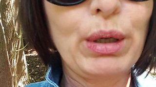 Nude in a Public Place with Squirt