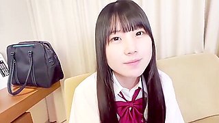 Uncensored. 18 Year Old Amateur. She Is A Beautiful Black-haired Japanese Woman With A Beautiful Body. Creampie Sex