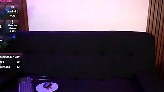 Amateur Webcam Teen Flashes Masturbates