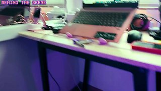 Oh no! She Missed The Cum Swallow but She Licks it so Good!