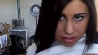 Whitney Stevens White Top Webcam Featuring Whitney Stevens