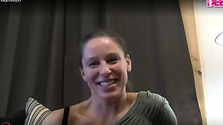 Big boobs webcam slut toys her asshole