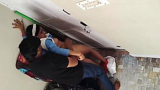 Indian Schoolgirl Secret Anal Sex in Uniform with Big Cock