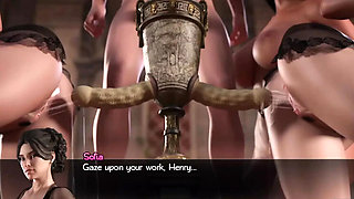 Naomi Sofia & Alia Best - Rough Indian Teen Fuck Gameplay - Cum on Tits