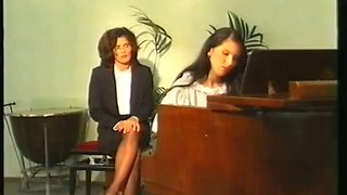 Angelica Bella - Piano Lessons: Hardcore, Vintage  Doggy Porn