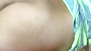 Stepmom Caresses as She Rests, Gets Aroused and Masturbates in Front of Me