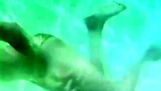Retro Amateur Couple Has Sex Underwater