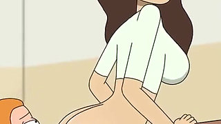 Rick and Morty - a Way Back Home - Sex Scene Only - Part 32 Summer #8 by Loveskysanx