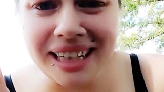 Amateur striptease and Solo masturbation