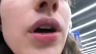 Lia__Love masturbating in mall toilet