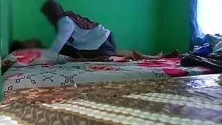 Indonesian Hijab Teen 18 Year Old Homemade Creampie - School Girl Passionate Sex