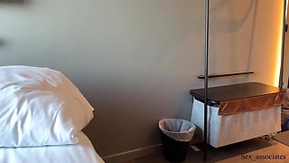Stepmother Share A Daybed In A Hotel Room