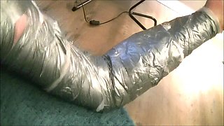 First Time Mummification Bondage for Vanessa!