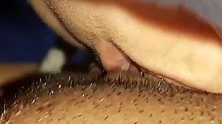 My Girlfriend Sucks, Kisses, Licks My Swollen Pussy and Clit
