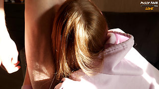 Does a Schoolgirl Train Instead of Sex? Correcting Behavior!