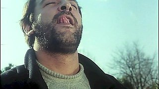 90's Teeny Fucks with Janitor in College Garden