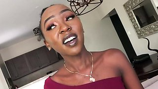 Petite Kenyan Teen Fucked Deep Rough By Hung Casting Agent
