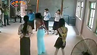 Chinese Girls Playing Football In Bondage