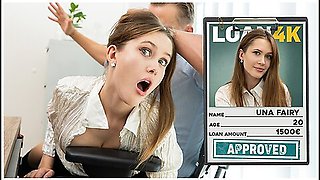 Slutty Teen Una Fairy Knows Shes A Bad Girl And Got Spanked By A Loan Manager