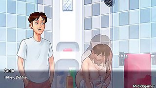 Summertime Saga Hot Milf Sex In Shower