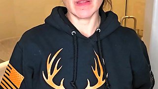 Big boobs milf masturbates with her dildo