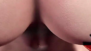 Fetish Footjob Bad Girl in Black Mask - 3D Hentai Animation with Blowjob Service and Stockade Femdom Sex Ending in a Creampie