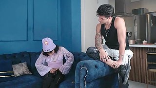 Display me how you pound my cock-squeezing labia with your good-sized pink cigar, stepbrother! Jaw-dropping Latina nailing a gigantic chisel