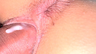 Wont Let Him Pull Out - I Ride Monster Cock Until He Cums Inside My Tight 18 Pussy