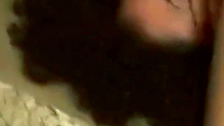 Leopard Chain on the Hotel Bed - Brunette Mistress Rides Her Submissive's Face