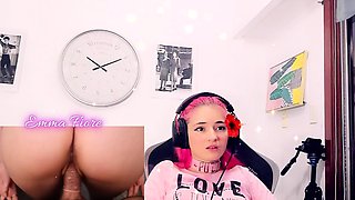 Teen Reacting to the best latino porn (MyBadReputation) -