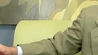 Horny Thai MILF London gets fucked and jizzed on by old guys