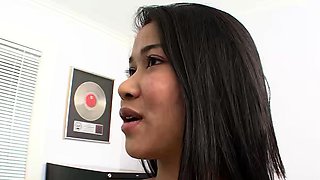 Half Asian Desi Teen seduce to Fuck by older Guy